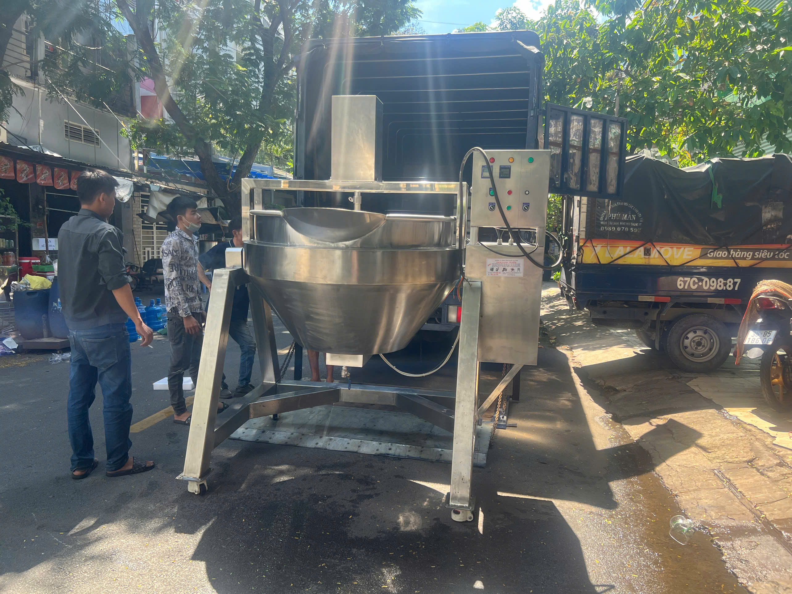 Chảo Xào Thực Phẩm Công Nghiệp 1000 Lít Chất Lượng