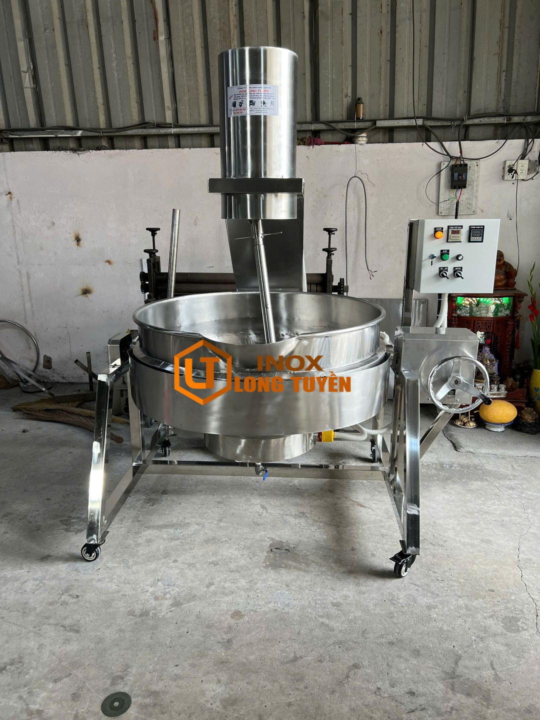 Chảo Sên Tự Động Inox 304 | Thiết Kế Theo Yêu Cầu