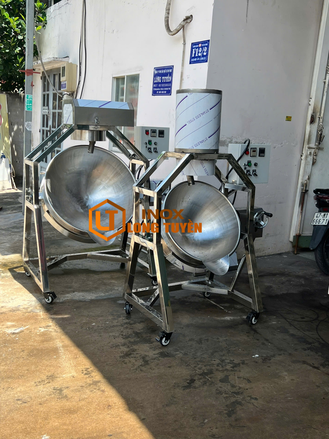 Chảo Sên Nhân Có Cánh Khuấy Inox 304