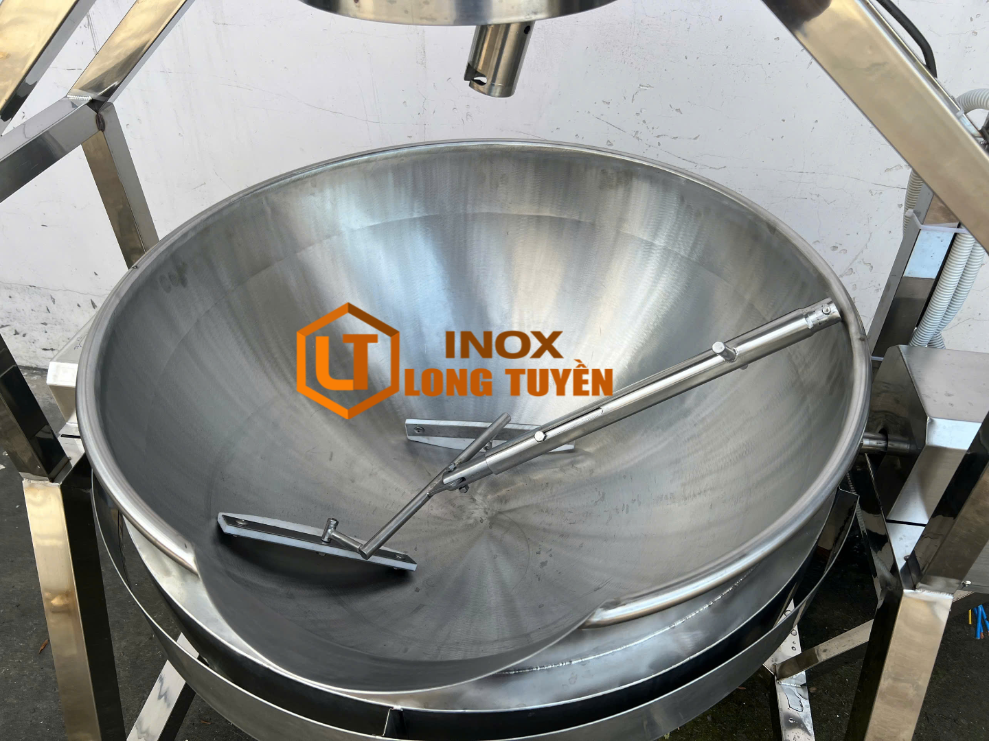 Chảo Sên Công Suất Lớn Inox 304 | Thiết Kế Theo Yêu Cầu