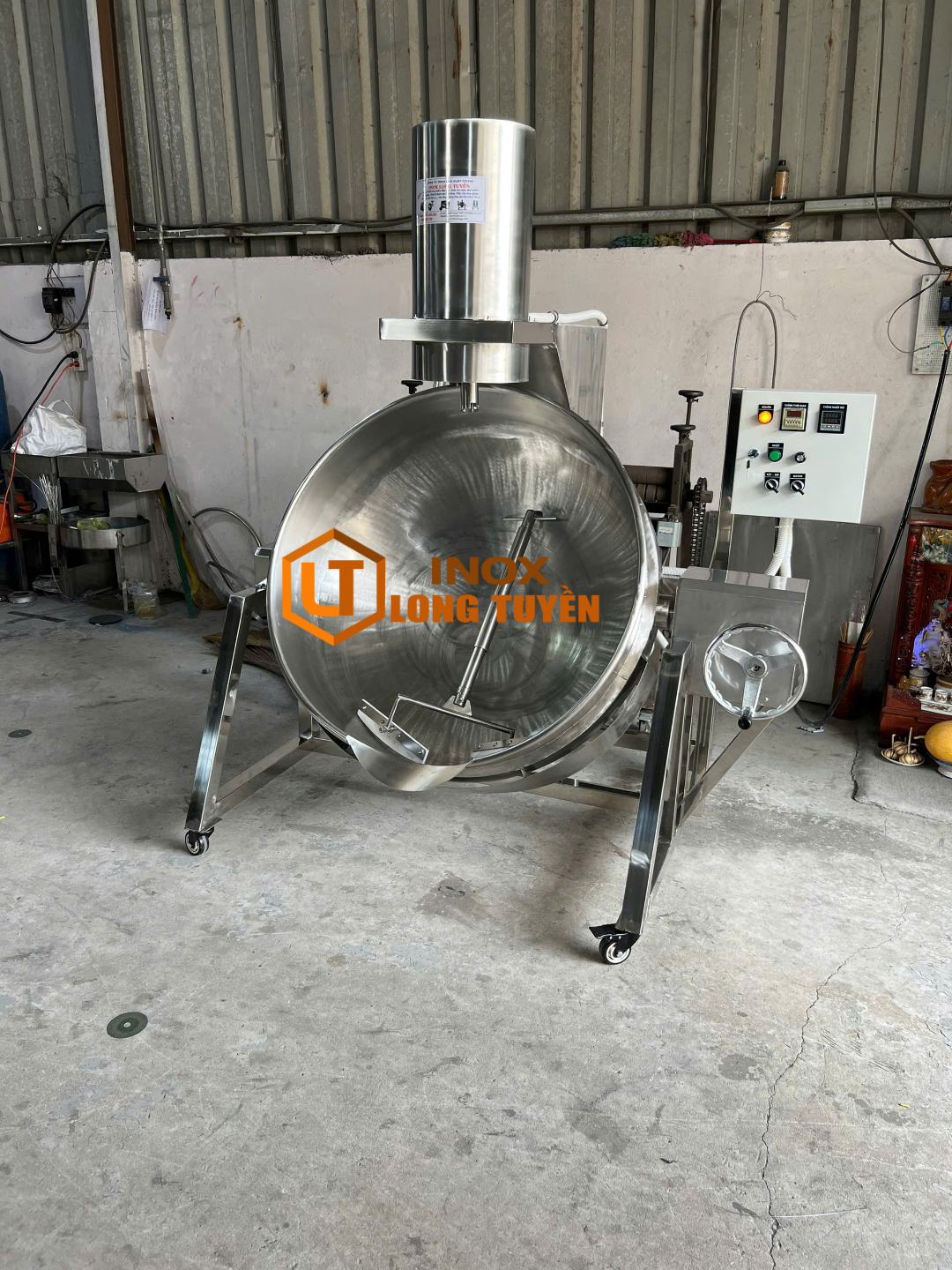 Chảo Sên Nhân Tự Động Inox 304 Chất Lượng Cao