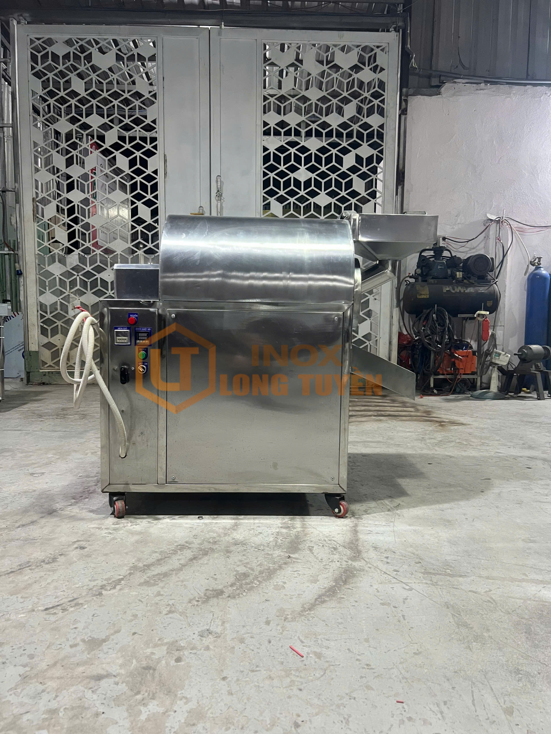 Máy Rang Hạt Điều Công Nghiệp – Giải Pháp Rang Hạt Điều Quy Mô Lớn