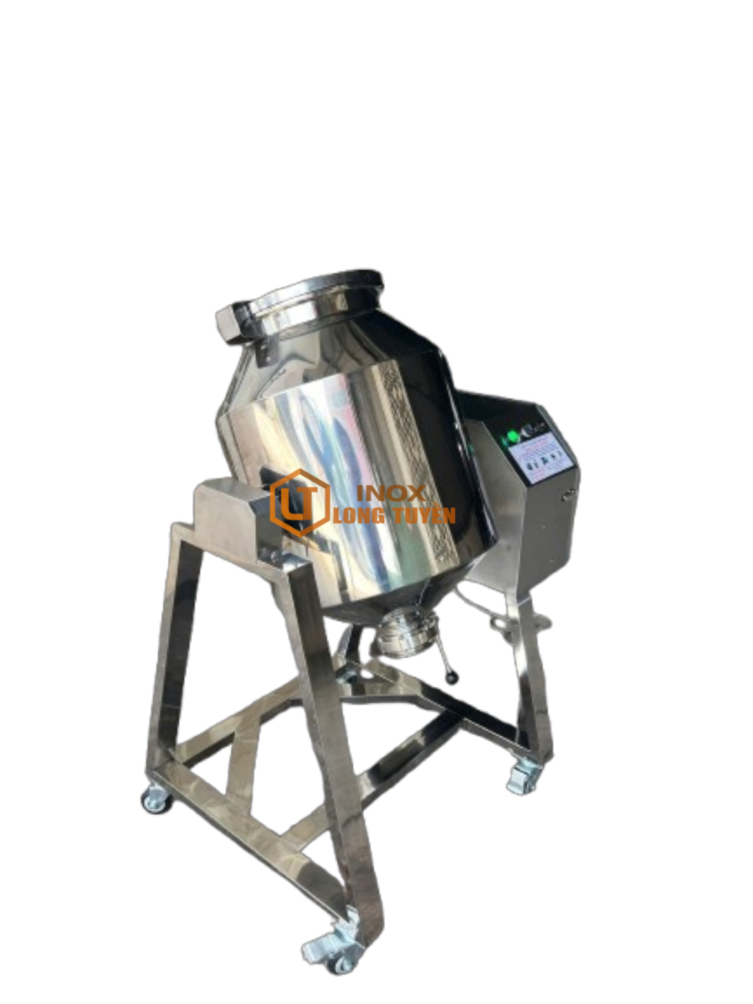 Máy Trộn Hình Trống Inox 304 | Trộn Nguyên Liệu Hiệu Quả