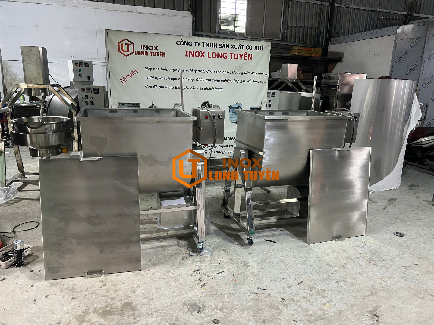 Máy Trộn Thực Phẩm Inox 304 Cao Cấp