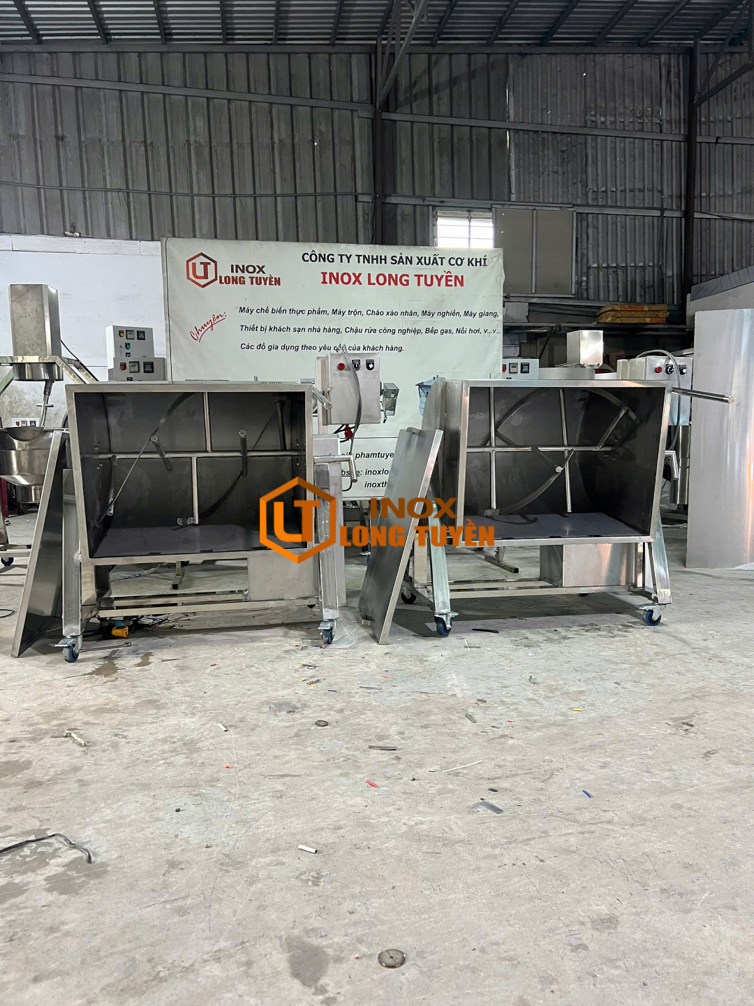 Máy Trộn Thực Phẩm Inox 304 Cao Cấp