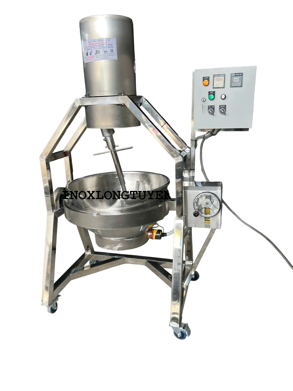 Chảo Xào Nhân Công Nghiệp – Gia Nhiệt Nhanh, Xào Đảo Mạnh, Tiết Kiệm Nhân Công