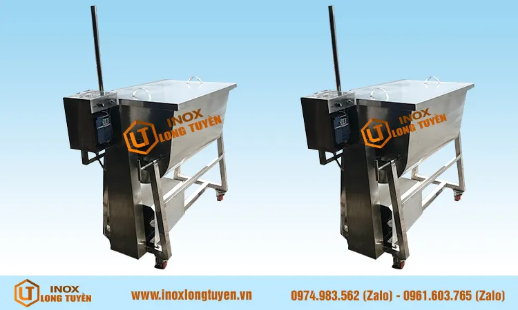 Máy trộn công nghiệp nằm ngang 50kg