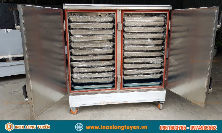 Cách Tính Công Suất Điện Tiêu Thụ Tủ Hấp Cơm Công Nghiệp 12 Khay Đến 24 Khay