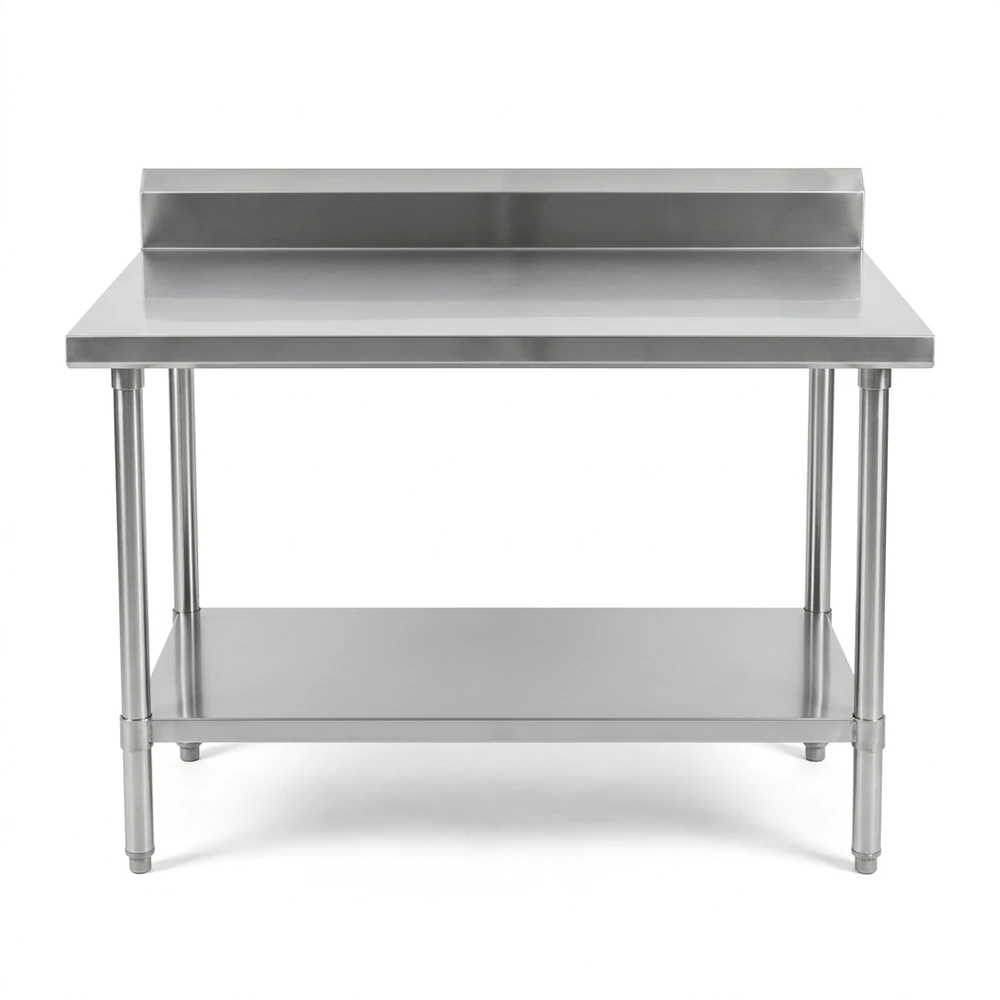 Bàn inox 2 tầng