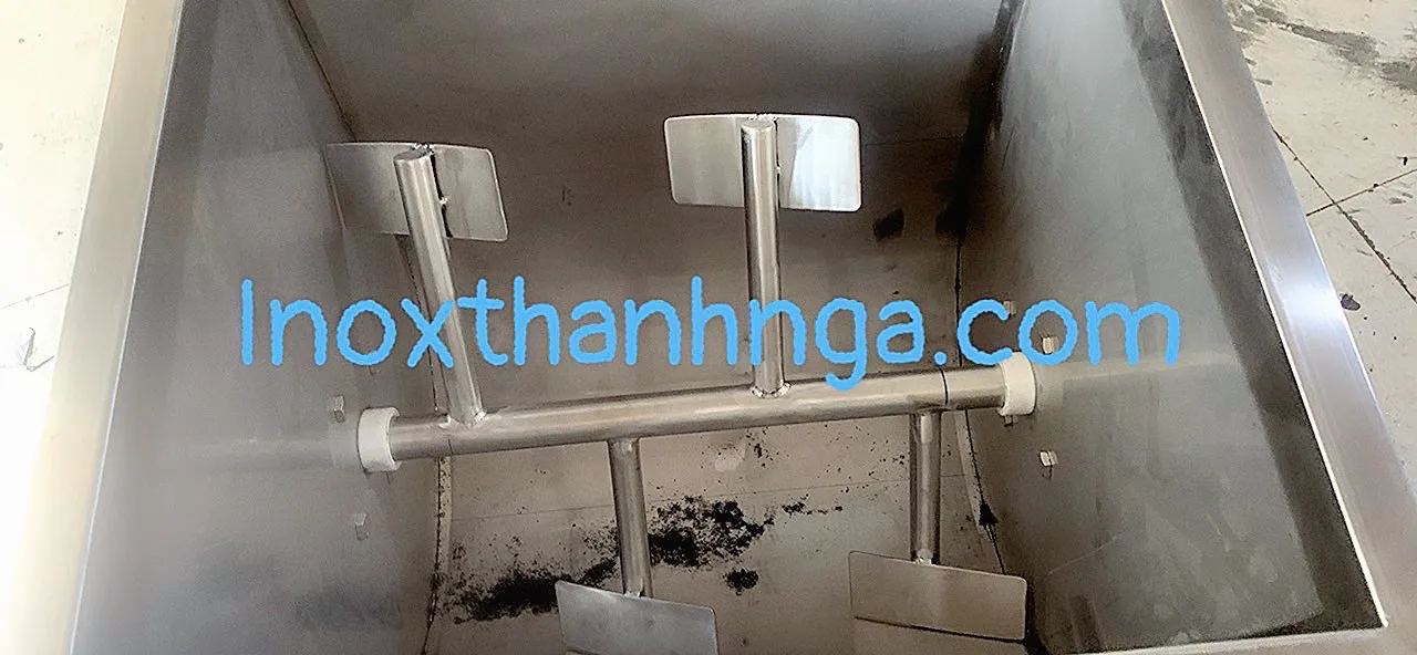Máy Trộn Thực Phẩm Công Nghiệp Inox 304