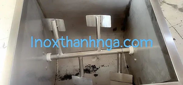 Máy Trộn Thực Phẩm Nằm Ngang Công Suất Lớn