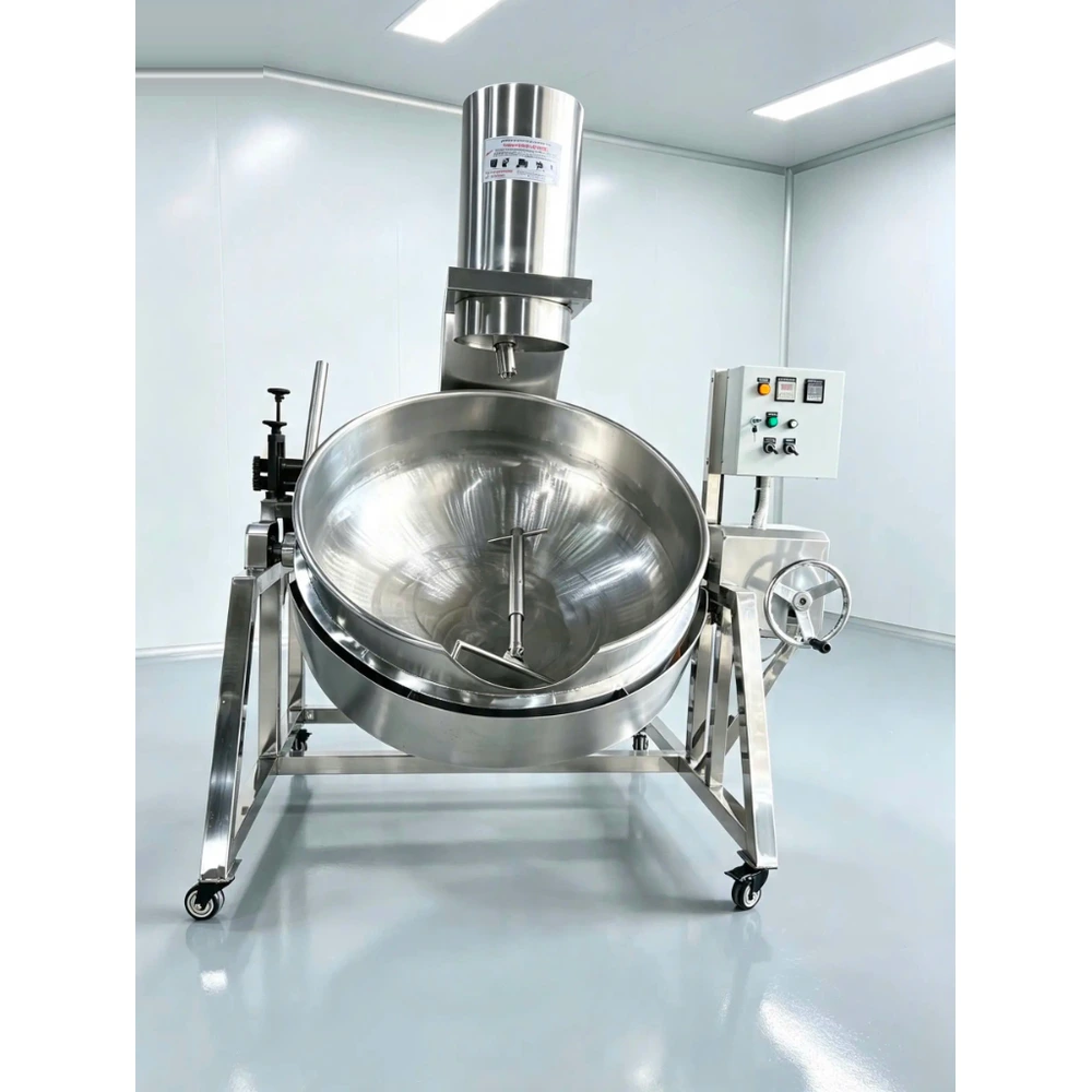 Chảo Sên Nhân Có Cánh Khuấy Inox 304 - Hình 5