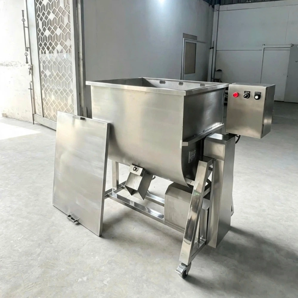 Máy Trộn Công Nghiệp Giá Rẻ 100Kg Inox 304 - Hình 4