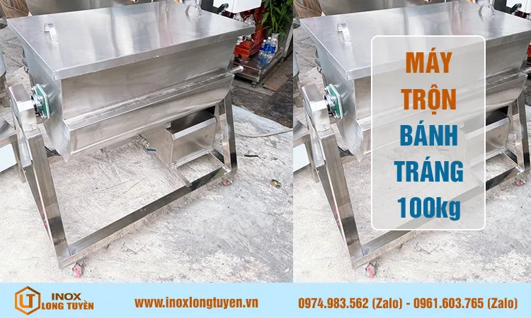 Máy trộn công nghiệp hình trống-LT-MTGT100 - Hình 2