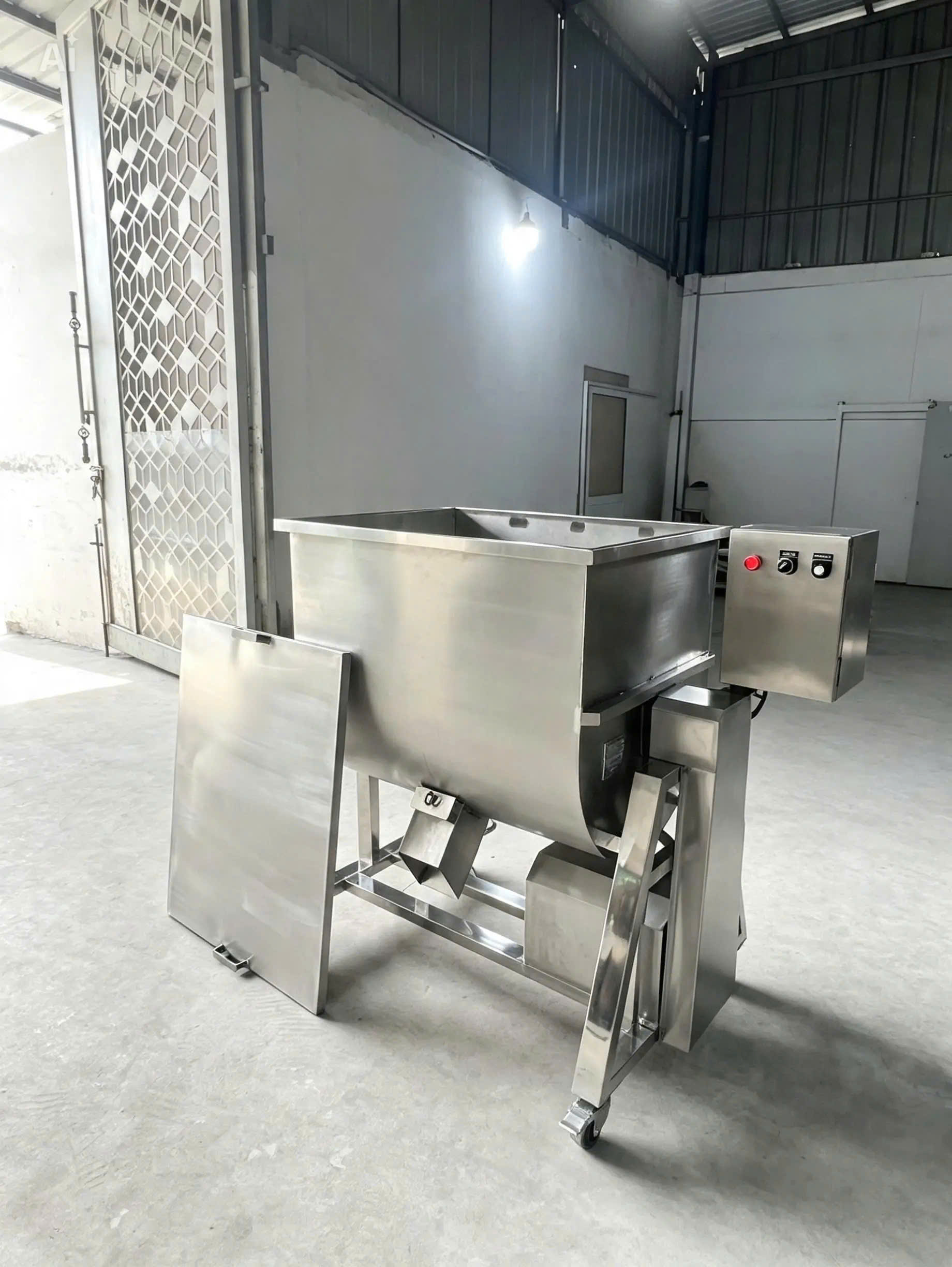 Máy Trộn Nguyên Liệu Thực Phẩm Inox 304