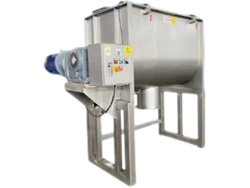 Máy trộn bột nằm ngang công nghiệp LT-TBN100