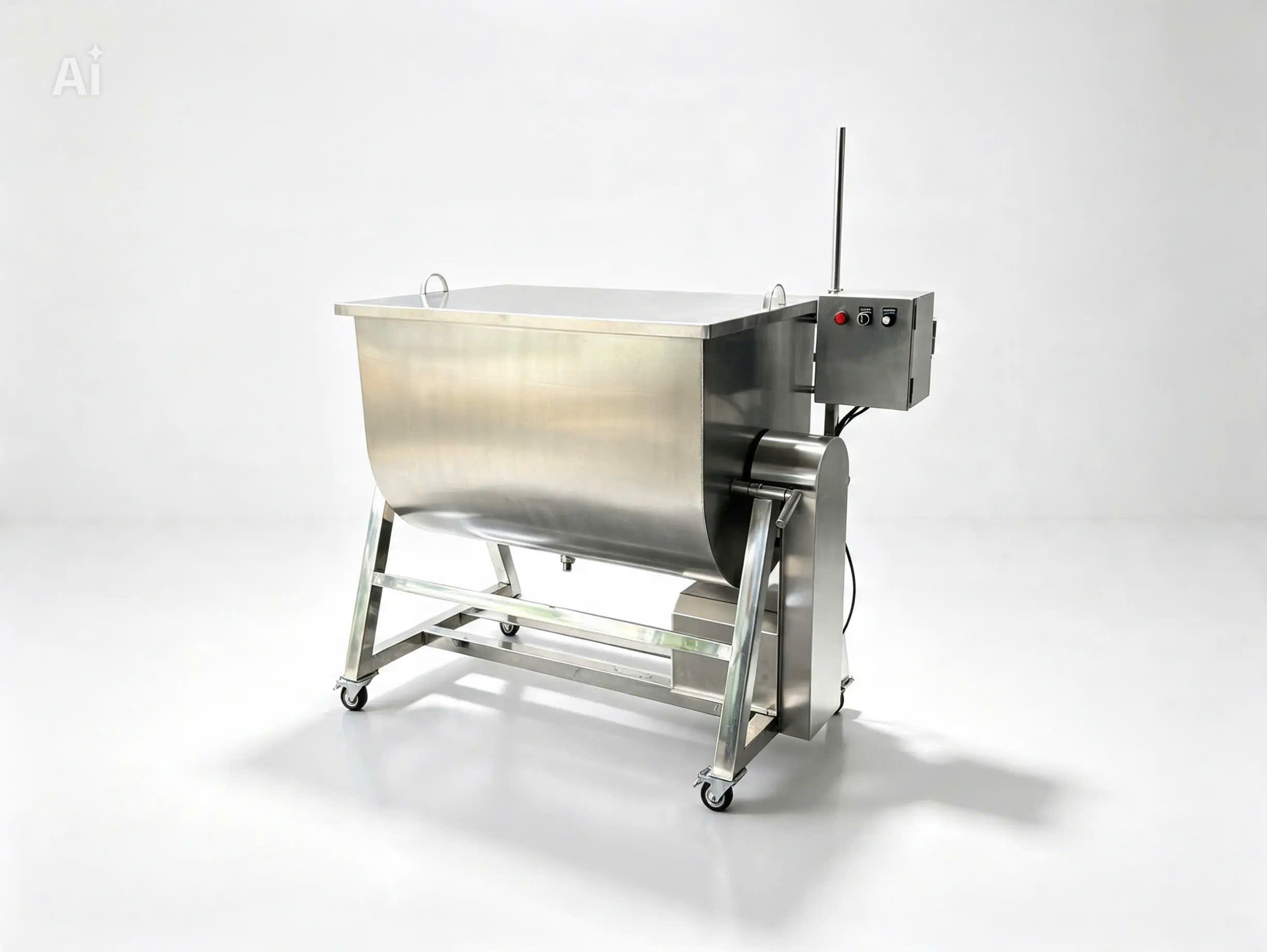 Máy Trộn Công Nghiệp Giá Rẻ 100Kg Inox 304