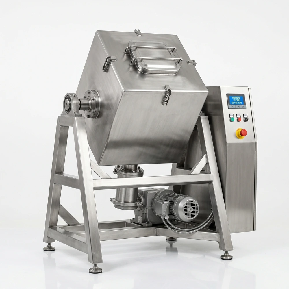Máy trộn hình lập phương 50kg