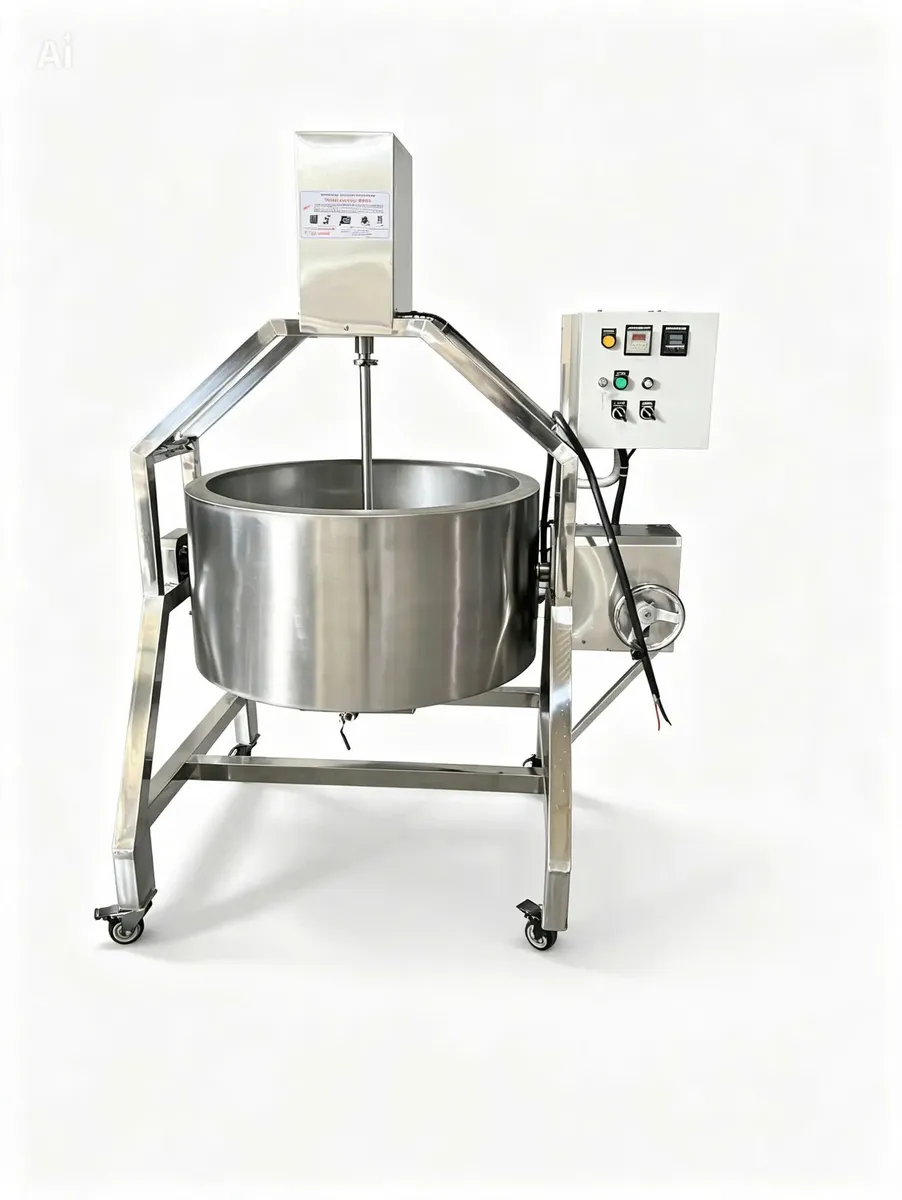 Nồi nấu cánh khuấy 300 lít Công Nghiệp Inox 304