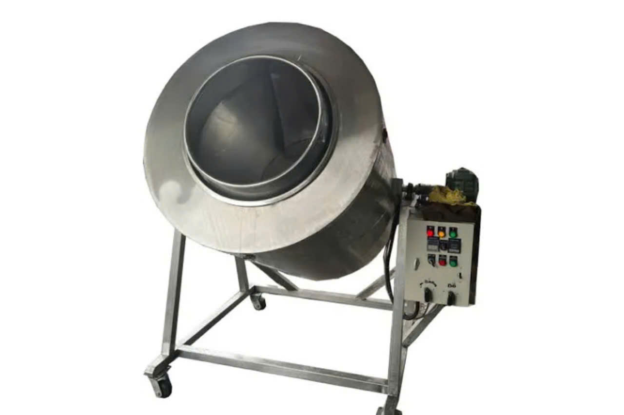 Máy rang hạt hình cầu